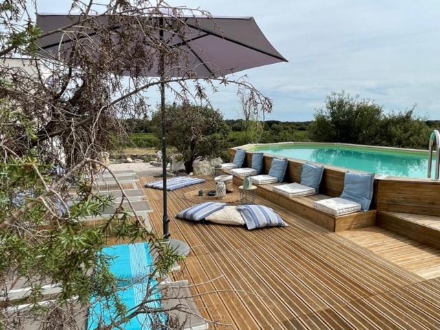 Le Domaine Du Cade-Gites D'Exception 4Etoiles "La Villa Du Cade" Cazevieille エクステリア 写真