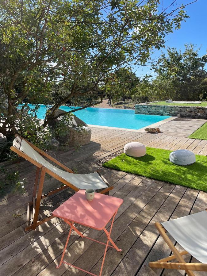 Le Domaine Du Cade-Gites D'Exception 4Etoiles "La Villa Du Cade" Cazevieille エクステリア 写真